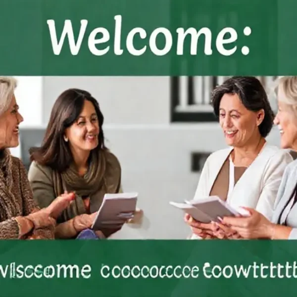 Mulheres de diversas idades discutindo sobre investimentos.