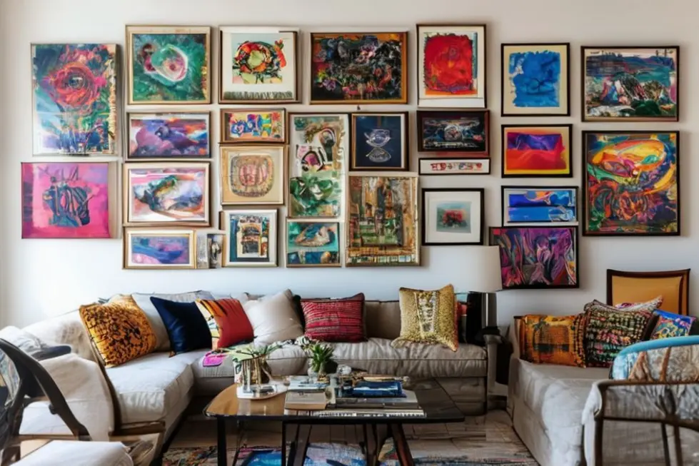 Arte nas Paredes: Como Escolher e Exibir