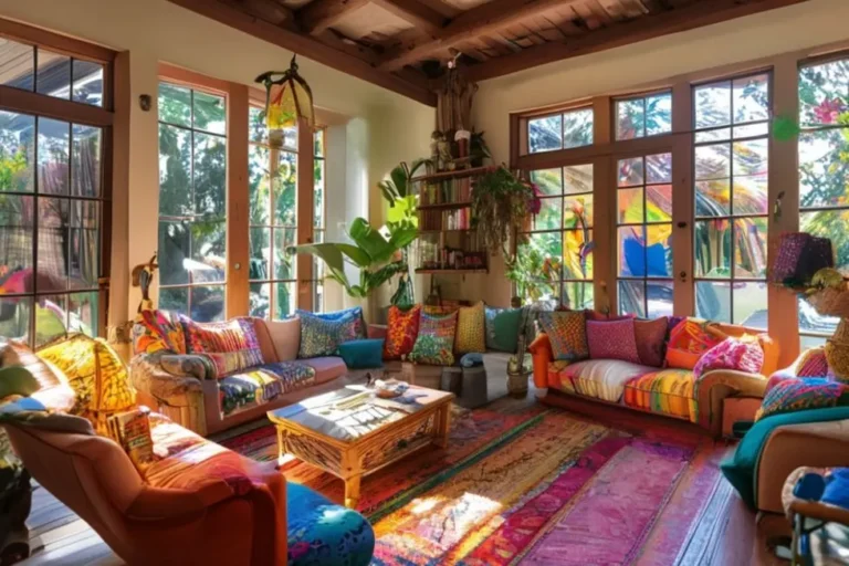 Um ambiente acolhedor e bem decorado.