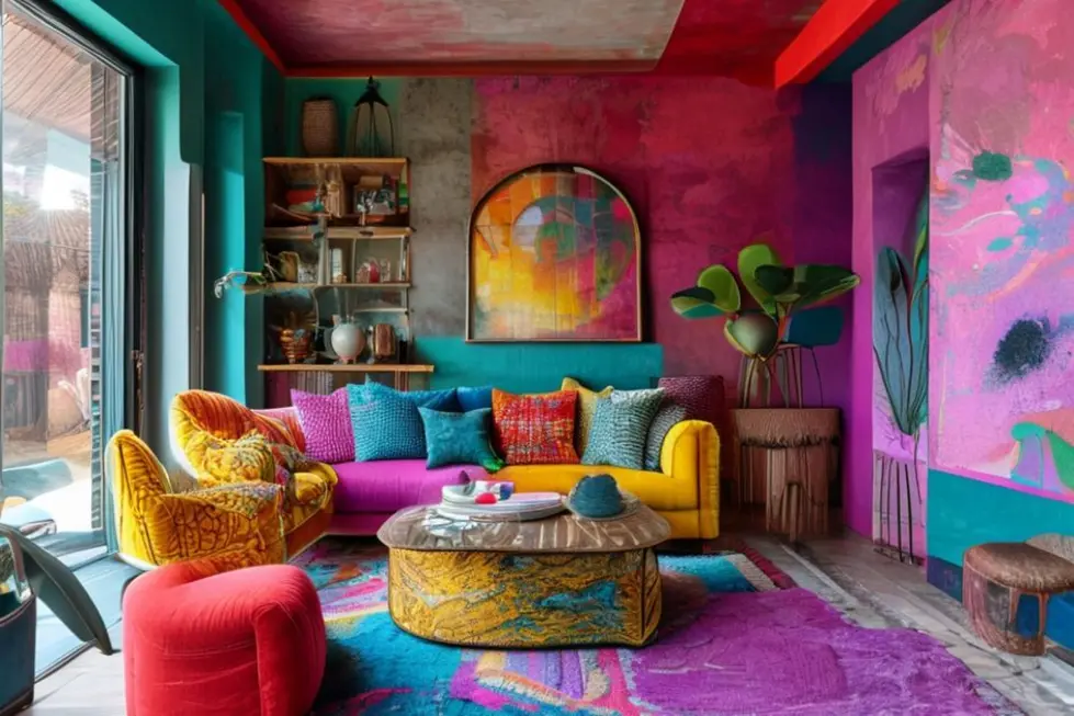 Um interior de casa estiloso e acolhedor.