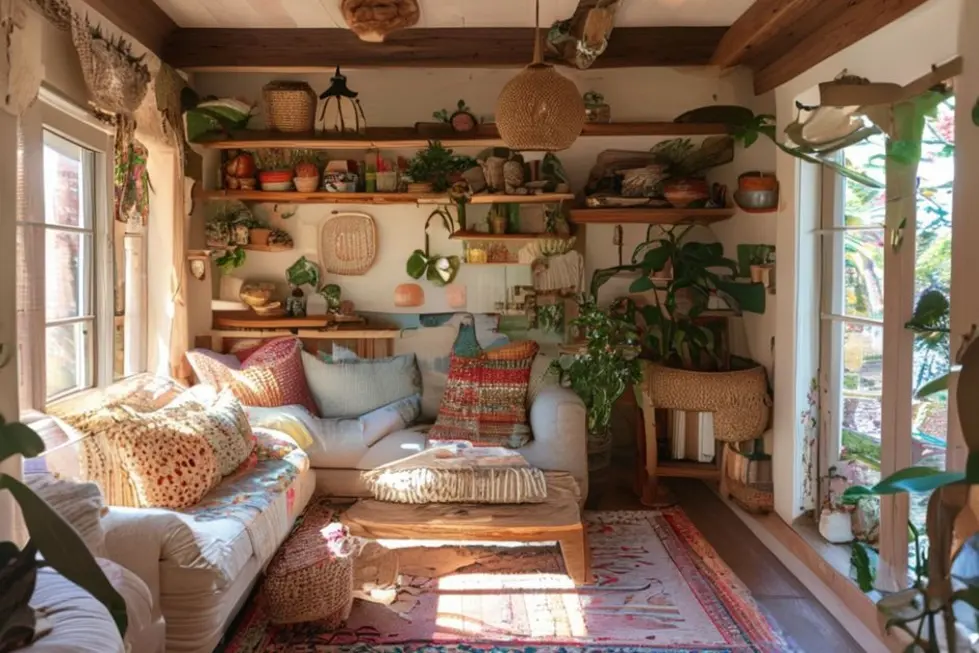 Casa delicadamente decorada com ideias acessíveis e criativas.