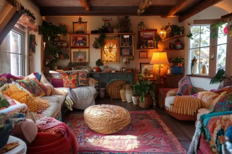 Ambiente acolhedor com decoração acessível e personalizada.