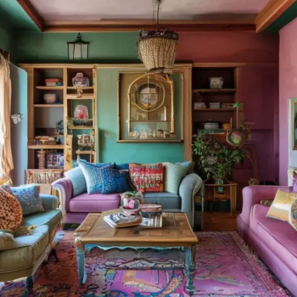 Casa decorada mostrando estilo e elementos práticos para o dia a dia.