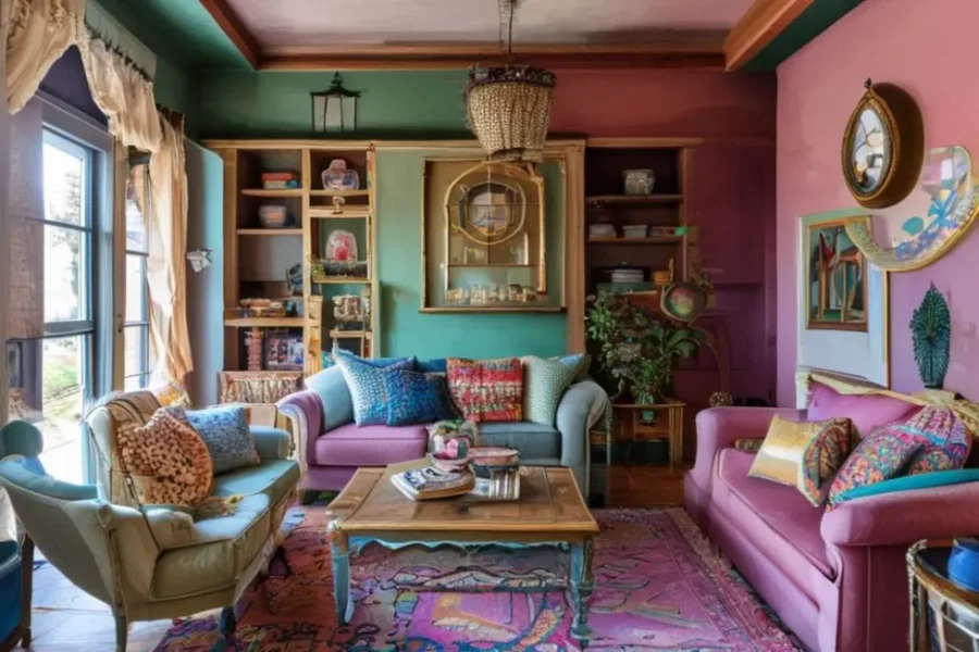 Casa decorada mostrando estilo e elementos práticos para o dia a dia.