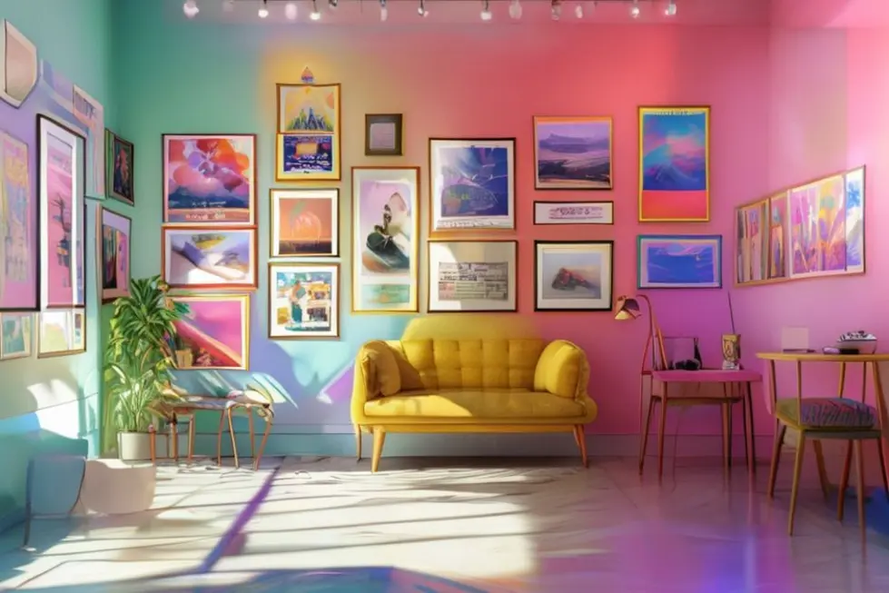 Harmonizando Cores e Temas: A Arte de Combinar Quadros e Posters