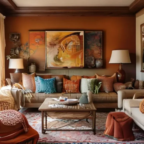 Interiores que mostram como uma decoração prática e acessível pode ser aconchegante.