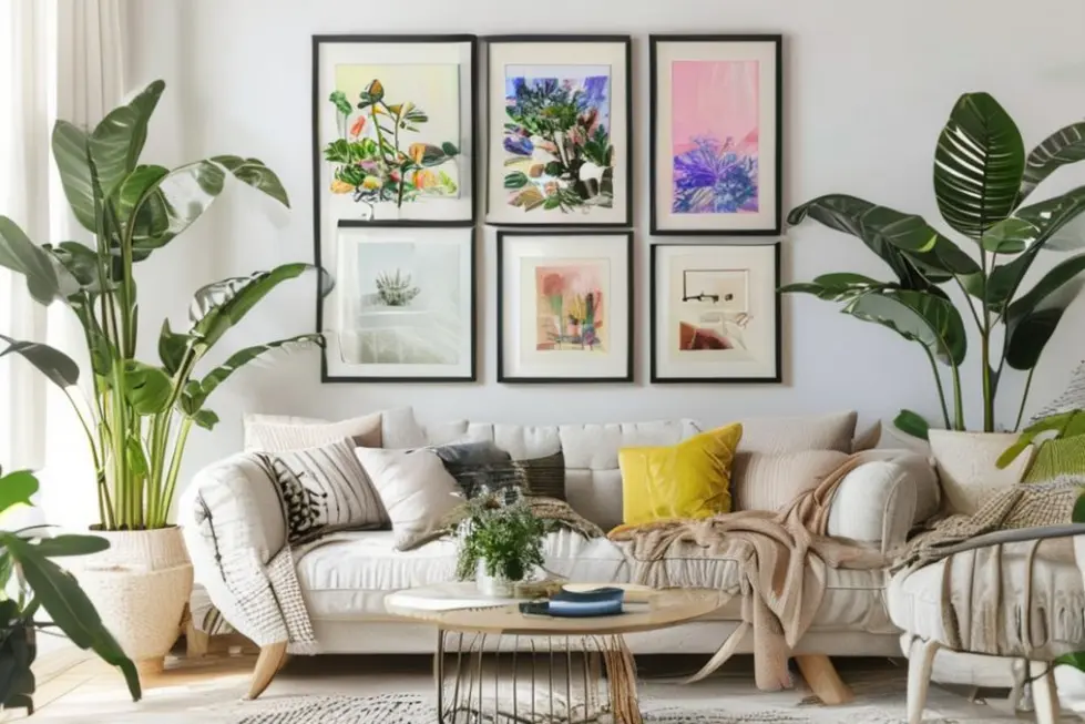 Como os Quadros e Posters Transformam o Ambiente