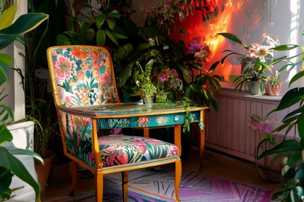 Revitalizando Seus Móveis Antigos com Pintura e Estêncil