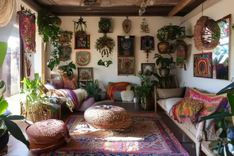 Espaço acolhedor apresentando várias estilos de decoração.