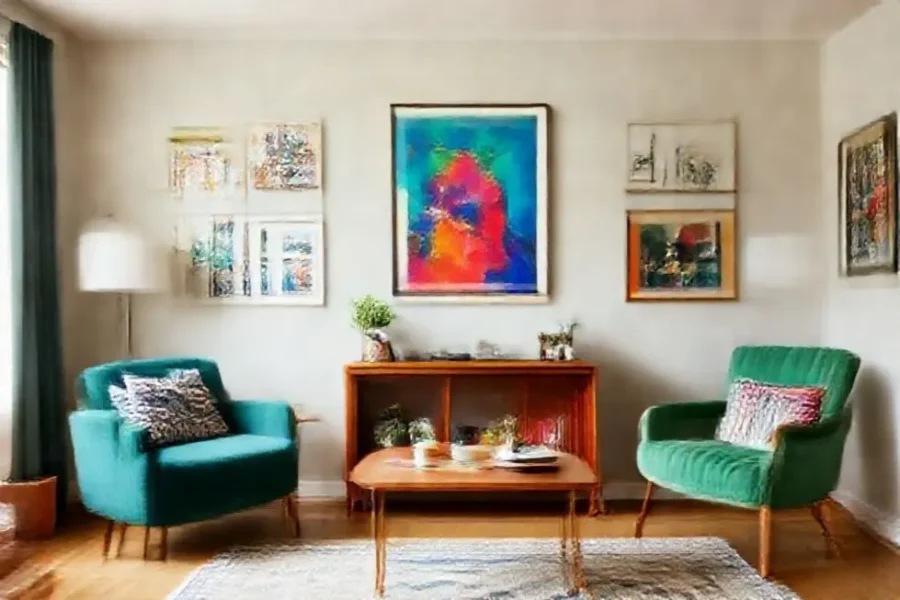 Interior de casa bem decorado