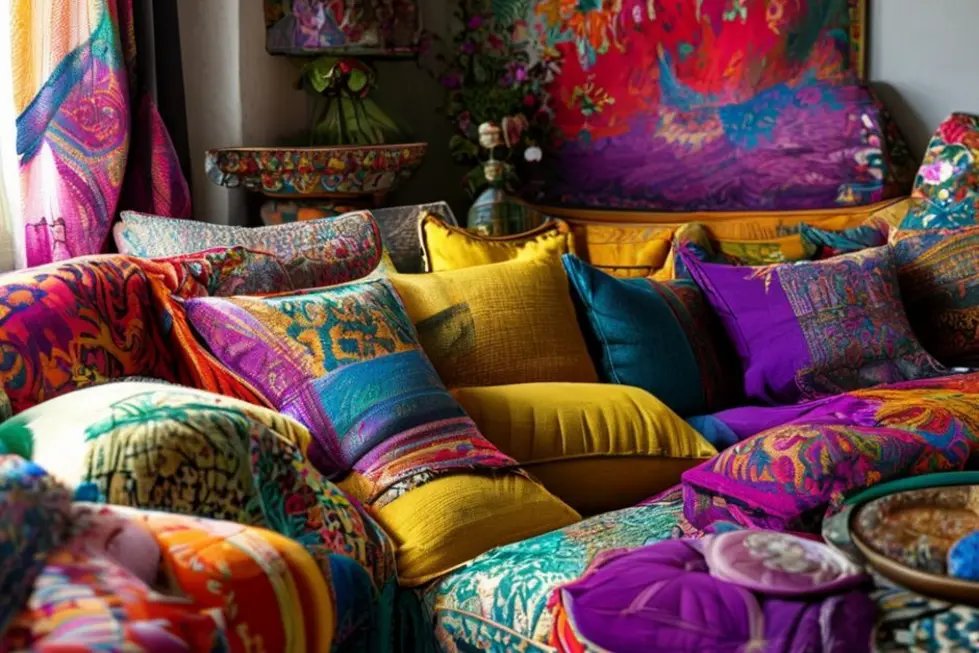 Arte em Têxteis e Almofadas